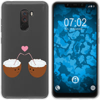 Pocophone F1 Silikon-Hülle Sommer Coconuts M3 Case