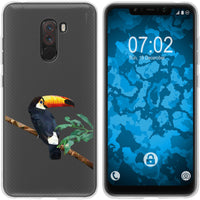 Pocophone F1 Silikon-Hülle Vektor Tiere Tucan M5 Case