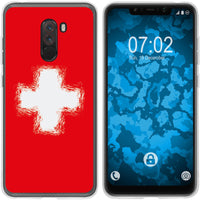 Pocophone F1 Silikon-Hülle WM Schweiz M10 Case