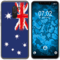 Pocophone F1 Silikon-Hülle WM Australien M2 Case