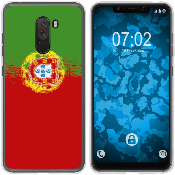 Pocophone F1 Silikon-Hülle WM Portugal M8 Case