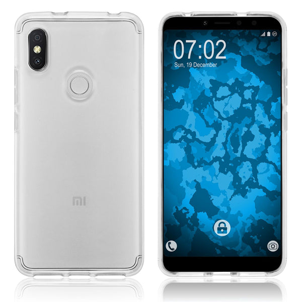 PhoneNatic Case kompatibel mit Xiaomi Redmi S2 - Crystal Clear Silikon Hülle transparent Cover