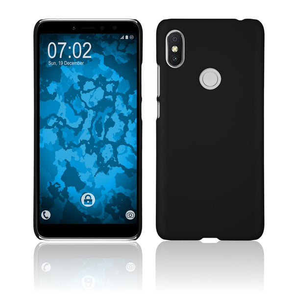 Hardcase für Xiaomi Redmi S2 gummiert schwarz