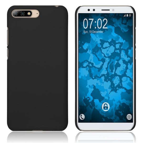 Hardcase für Huawei Y6 (2018) gummiert schwarz